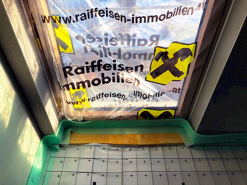 Simproflex Anwendung vor Estrichlegung