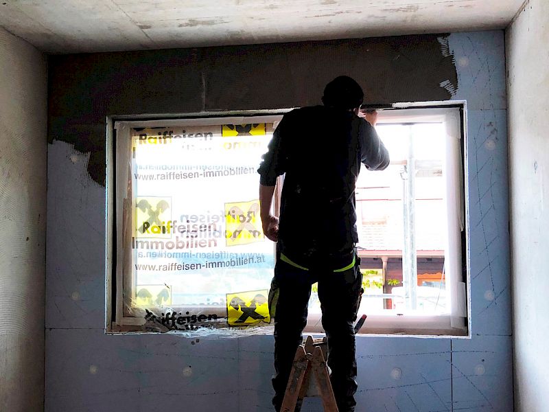 Simproflex Schutzhüllen vor dem Verputzen