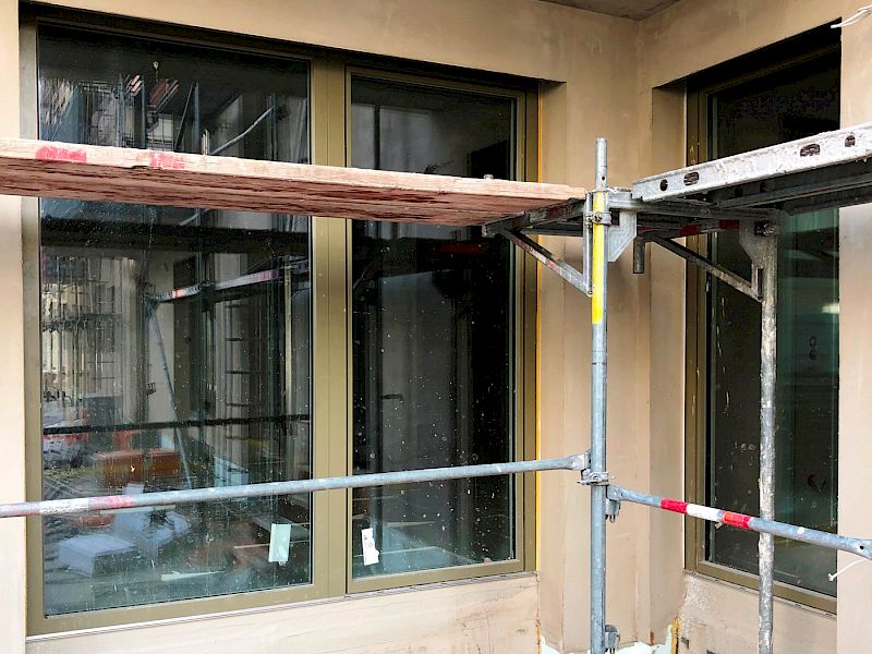 NOGO: ungeschütztes Türelement